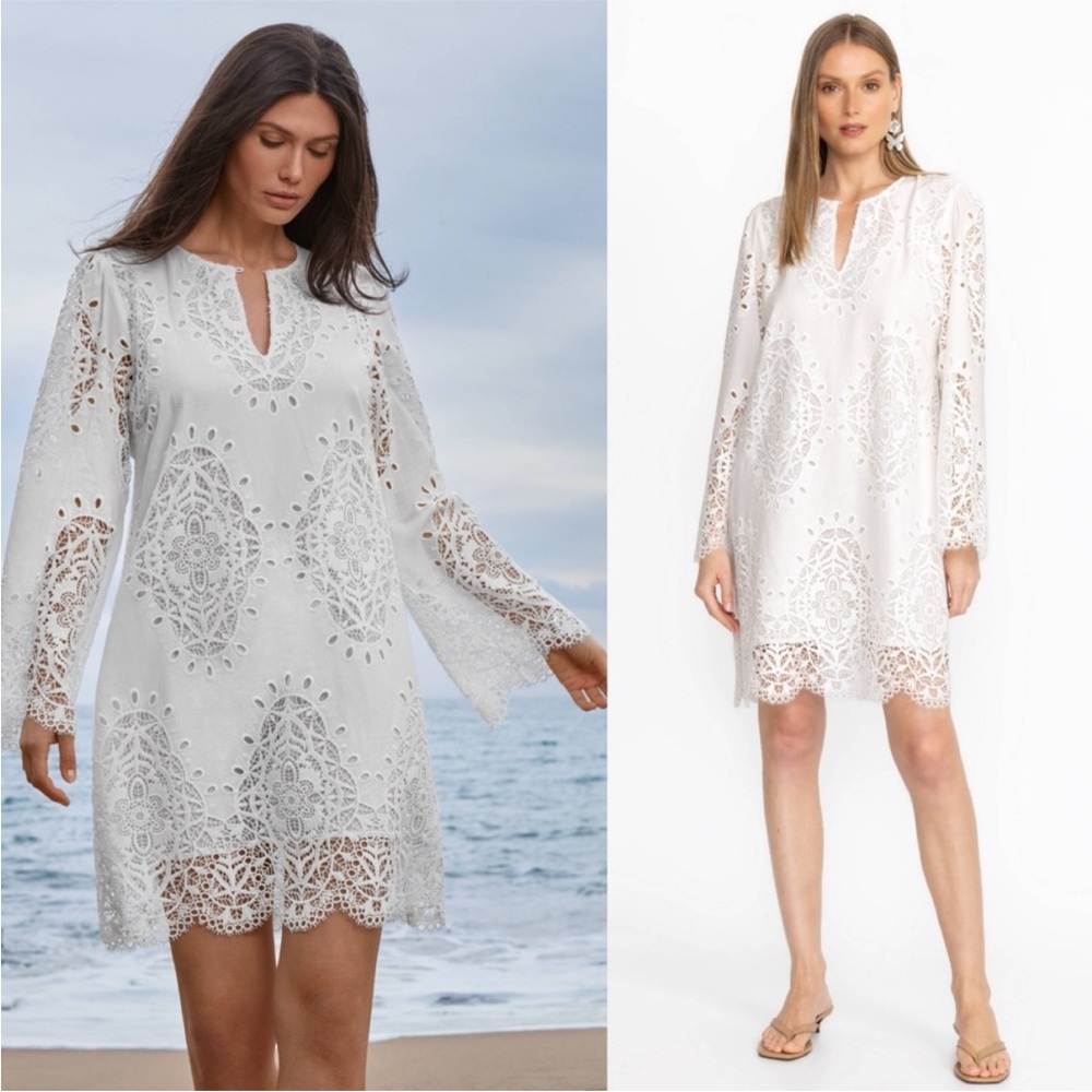 NWT Johnny Was Jade Elandra Shift Dress Sz L